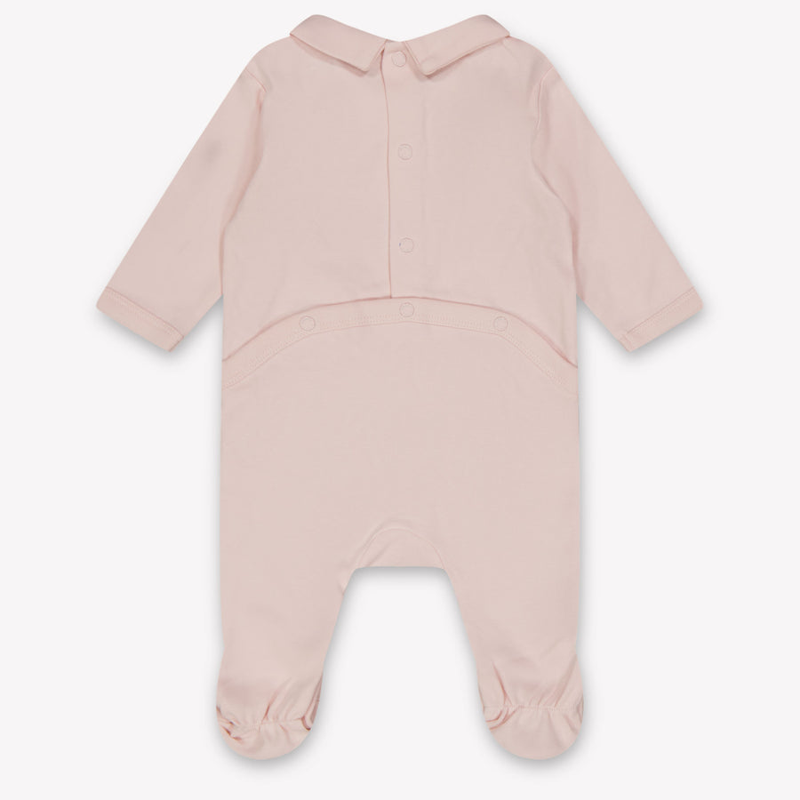 Kenzo kids Baby Unisex Playsuit In Light Pink