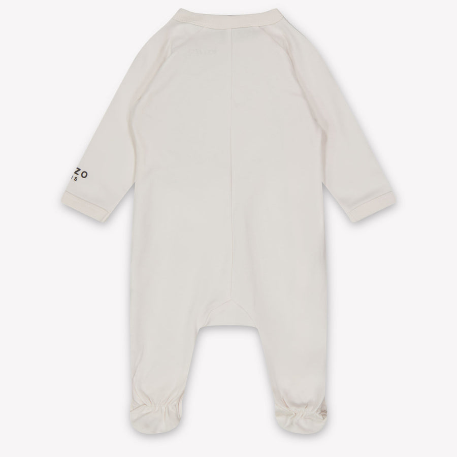 Kenzo kids Baby Unisex Playsuit In Light Pink