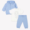 Kenzo kids Baby Unisex Jogging suit Light Blue