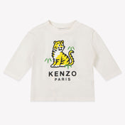 Kenzo kids Baby Boys T-shirt in OffWhite