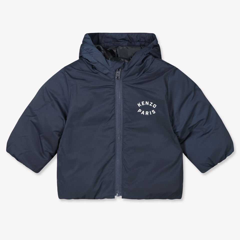Kenzo kids Baby Boys Winter jacket Navy