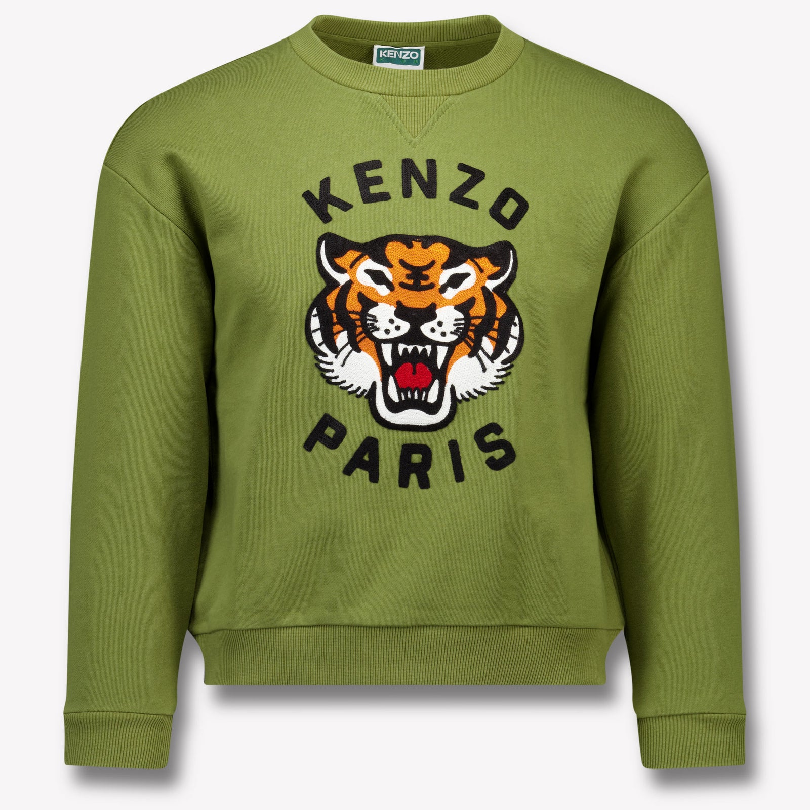 Kenzo kids Kids Boys Sweater in Olive Green