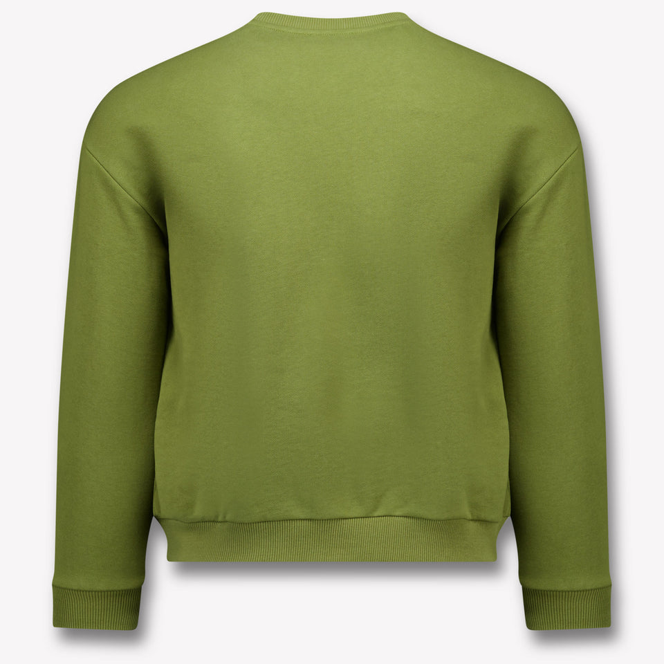 Kenzo kids Kids Boys Sweater in Olive Green