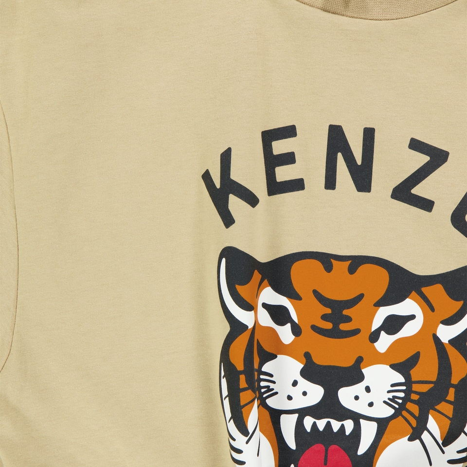 Kenzo kids Kids Boys T-shirt in Beige