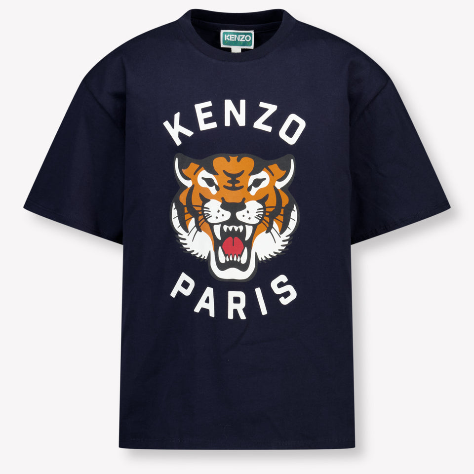 Kenzo kids Kids Boys T-shirt in Navy