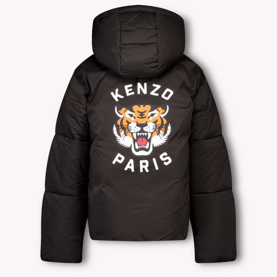 Kenzo kids Kids Boys Winter jacket Black