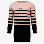 Liu Jo Kinder Meisjes Jurk In Licht Roze