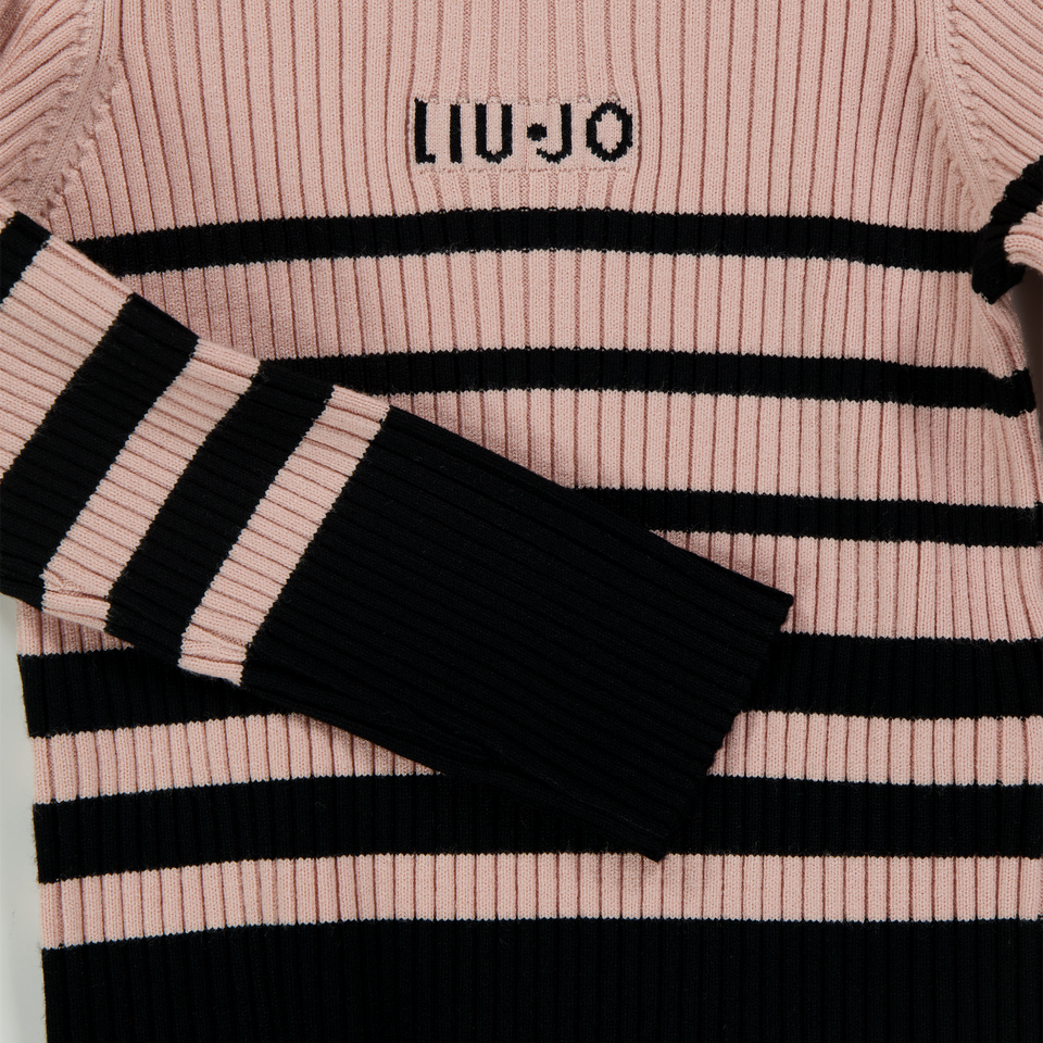 Liu Jo Kinder Meisjes Jurk In Licht Roze