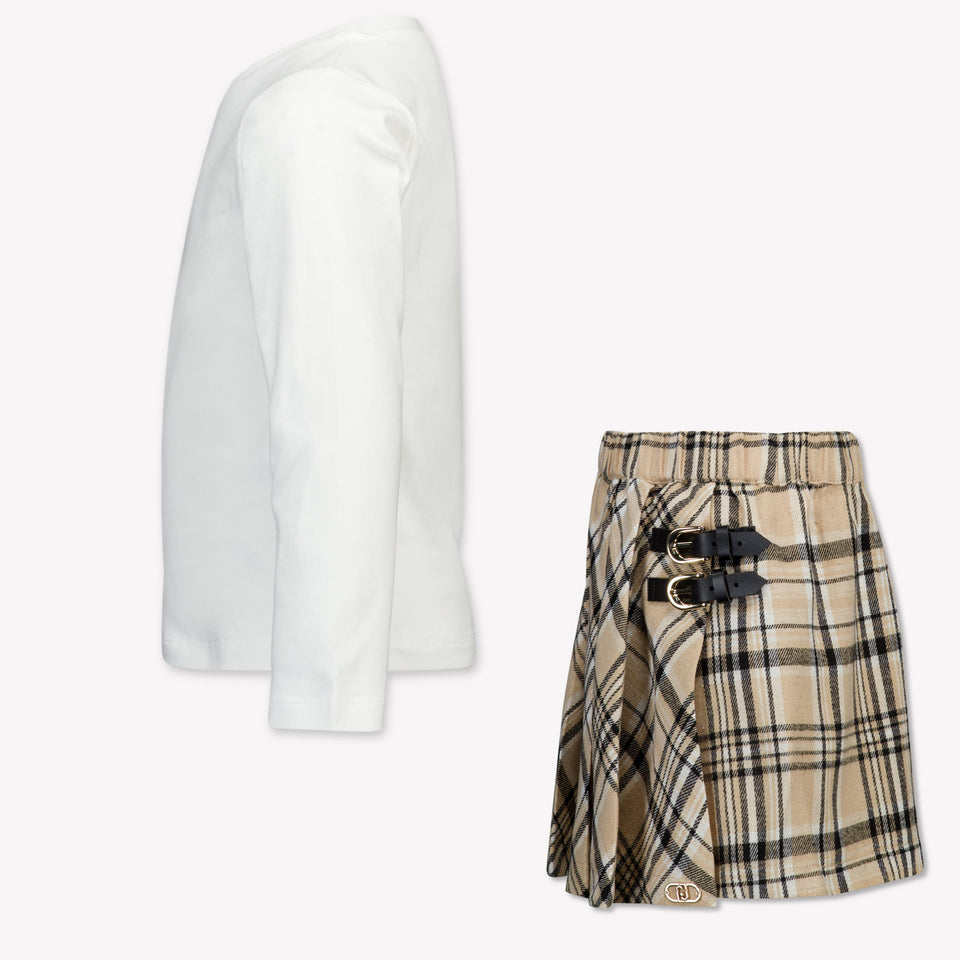 Liu Jo Kids Girls Set  Beige