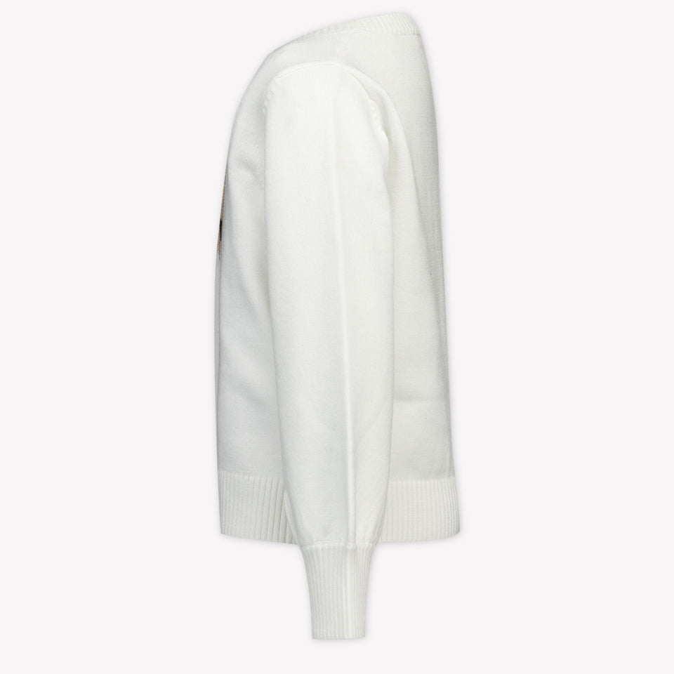 Liu Jo Kinder Meisjes Trui In Off White