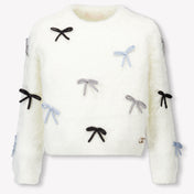Liu Jo Kids Girls Sweater Offwhite