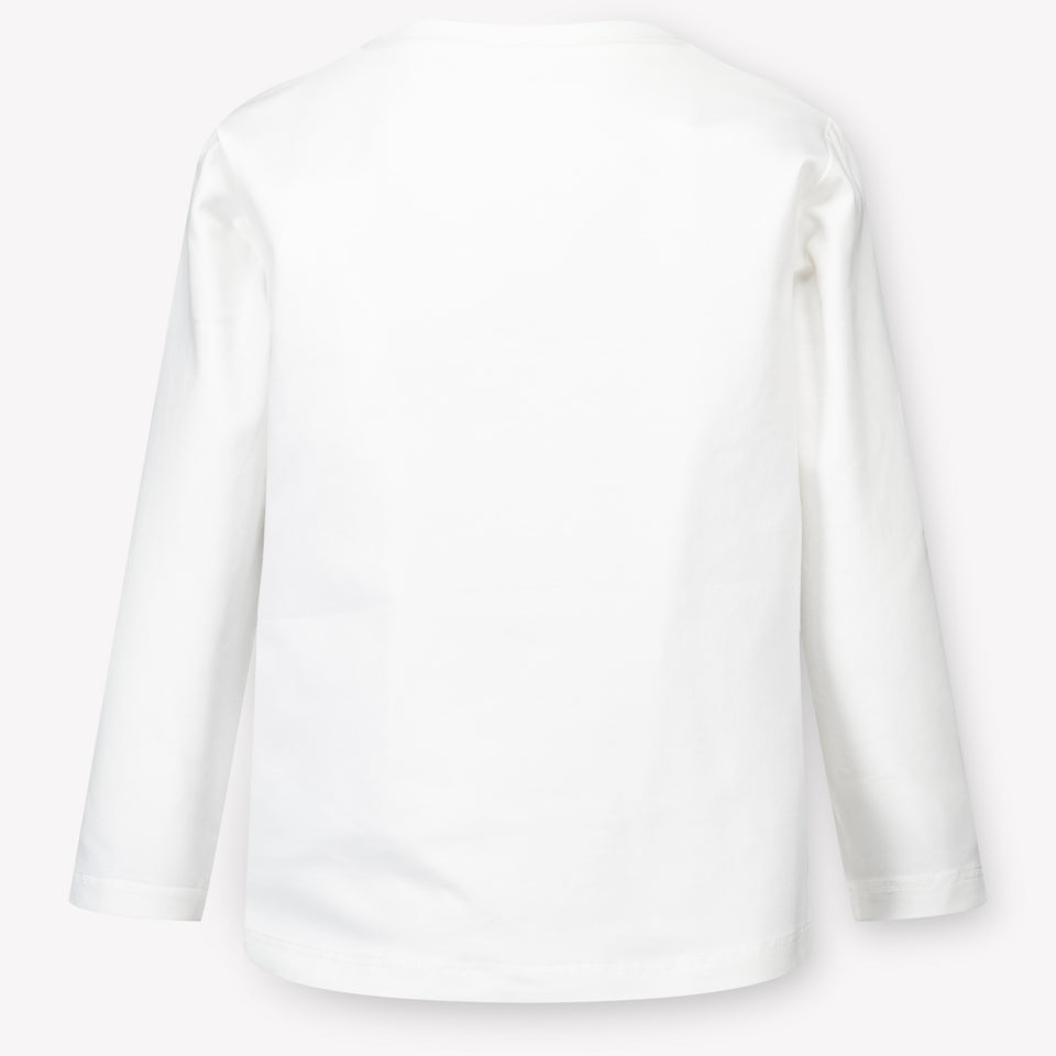 Liu Jo Kinder Meisjes T-Shirt In Off White