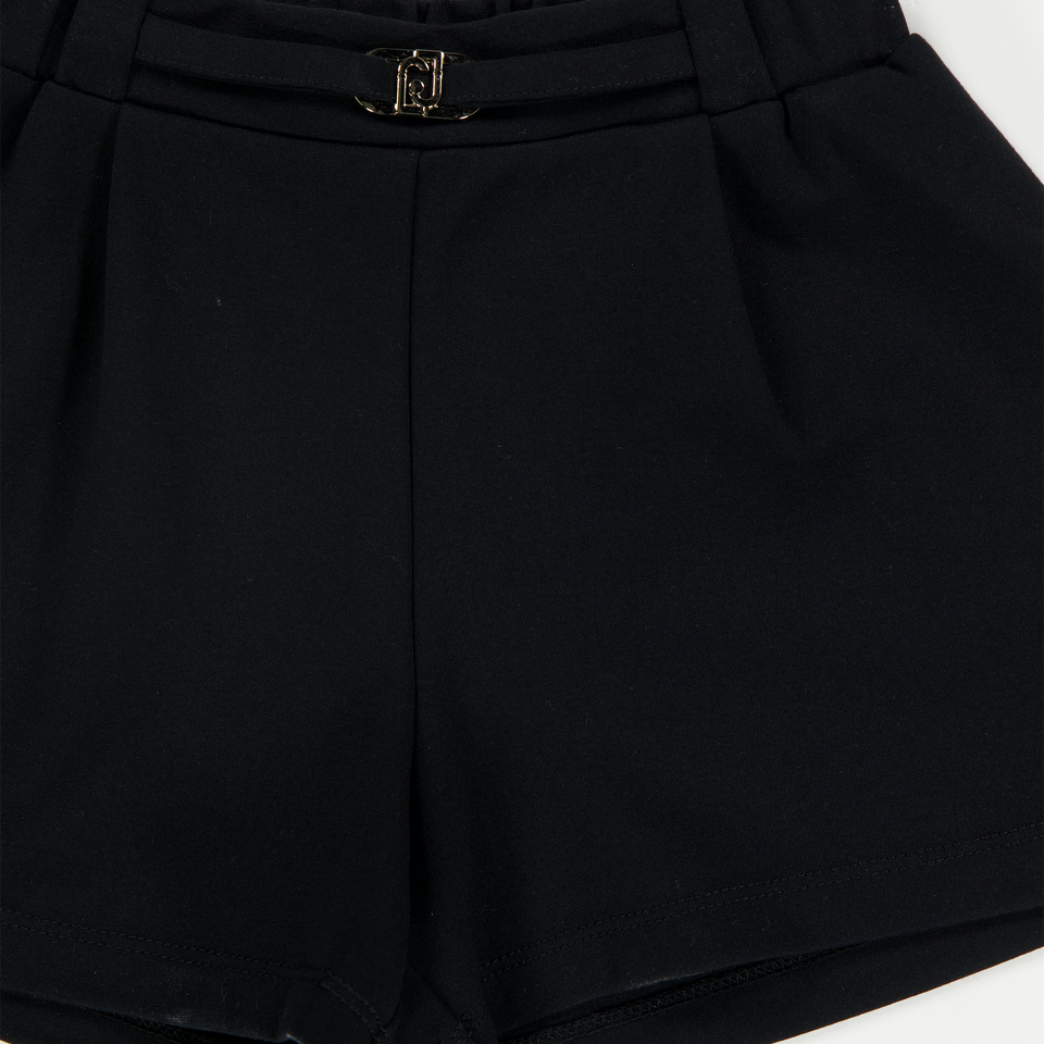 Liu Jo Kinder Meisjes Shorts In Zwart