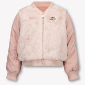 Liu Jo Kinder Meisjes Faux Fur Jassen In Licht Roze