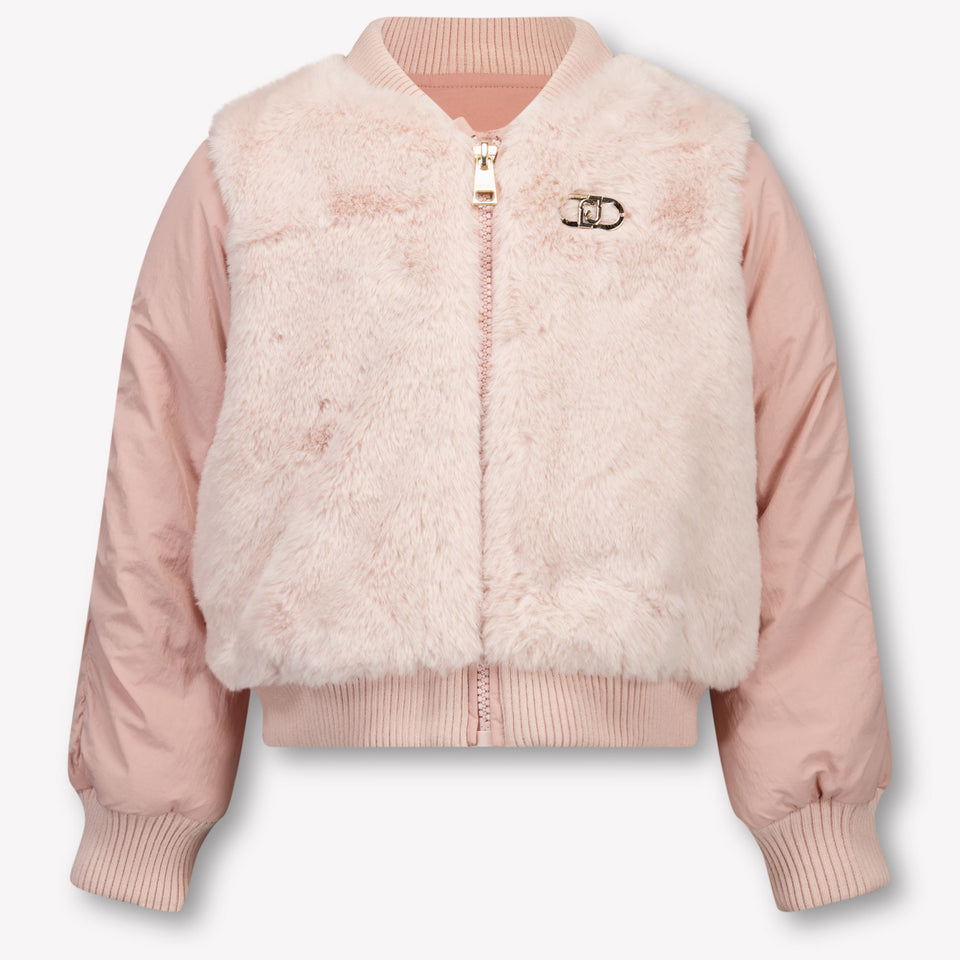 Liu Jo Kinder Meisjes Faux Fur Jassen In Licht Roze