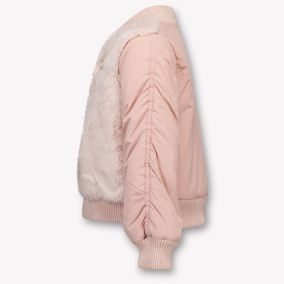Liu Jo Kinder Meisjes Faux Fur Jassen In Licht Roze