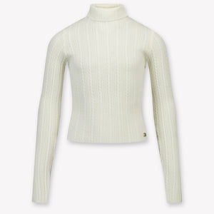 Liu Jo Kids Girls Sweater Offwhite