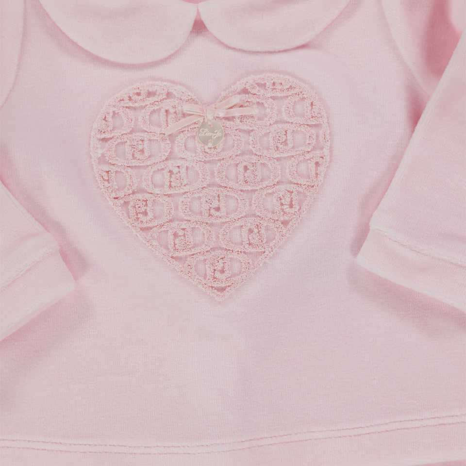 Liu Jo Baby Girls Playsuit  Light Pink