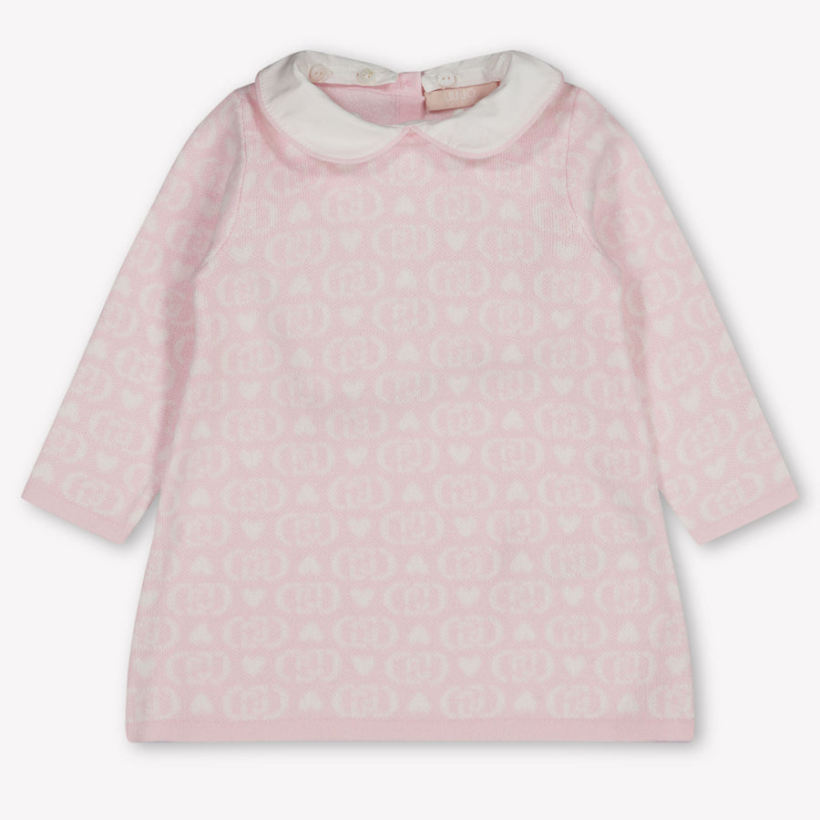 Liu Jo Baby Meisjes Jurk In Licht Roze