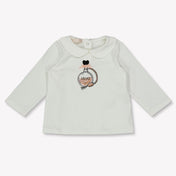 Liu Jo Baby Meisjes T-Shirt In Off White