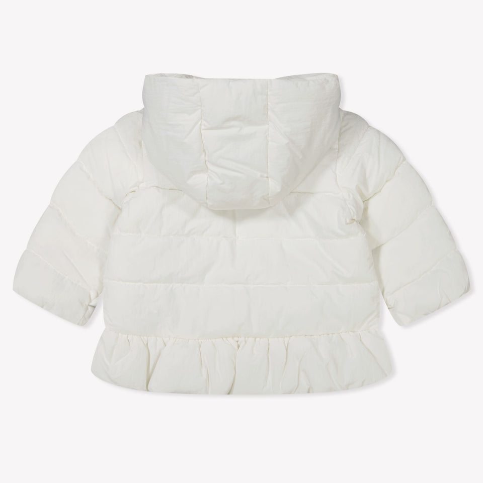 Liu Jo Baby Girls Winter Jacket  Offwhite