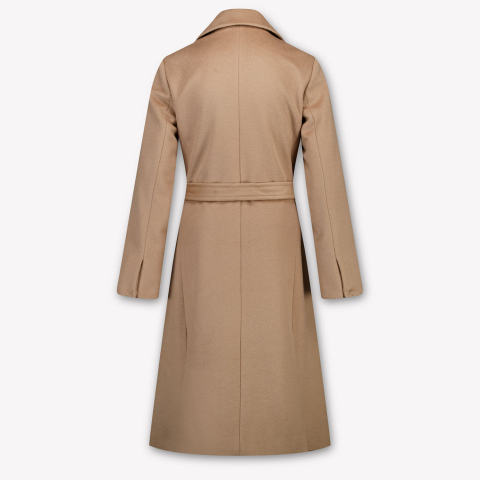 MAX&Co Kinder Meisjes Winterjas In Beige