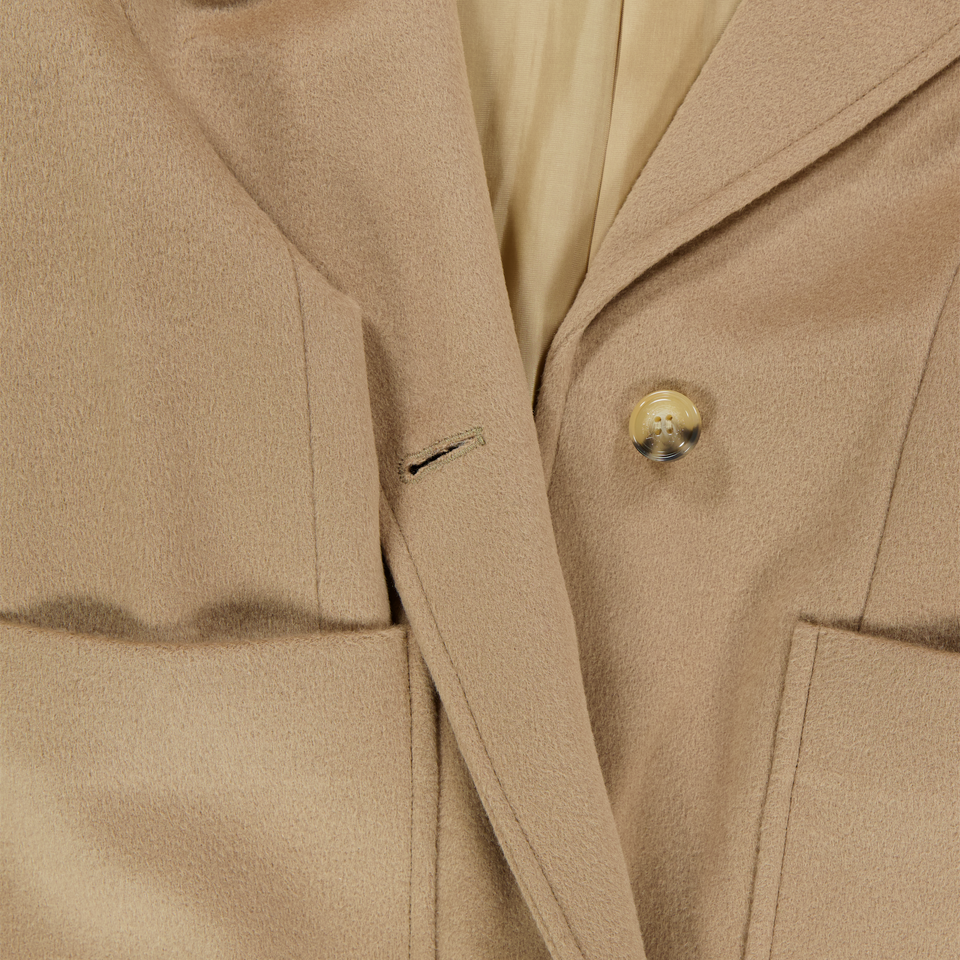 MAX&Co Kinder Meisjes Winterjas In Beige