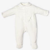 First Baby Girls Playsuit  Offwhite