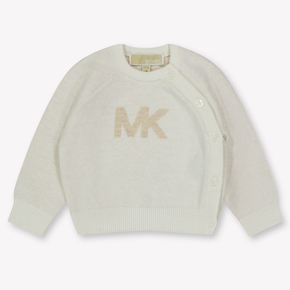 Michael Kors Baby Girls Playsuit  Offwhite