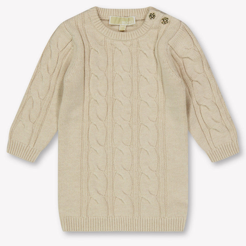 Michael Kors Baby Girls Dress  Light Beige