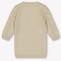 Michael Kors Baby Meisjes Jurk In Licht Beige