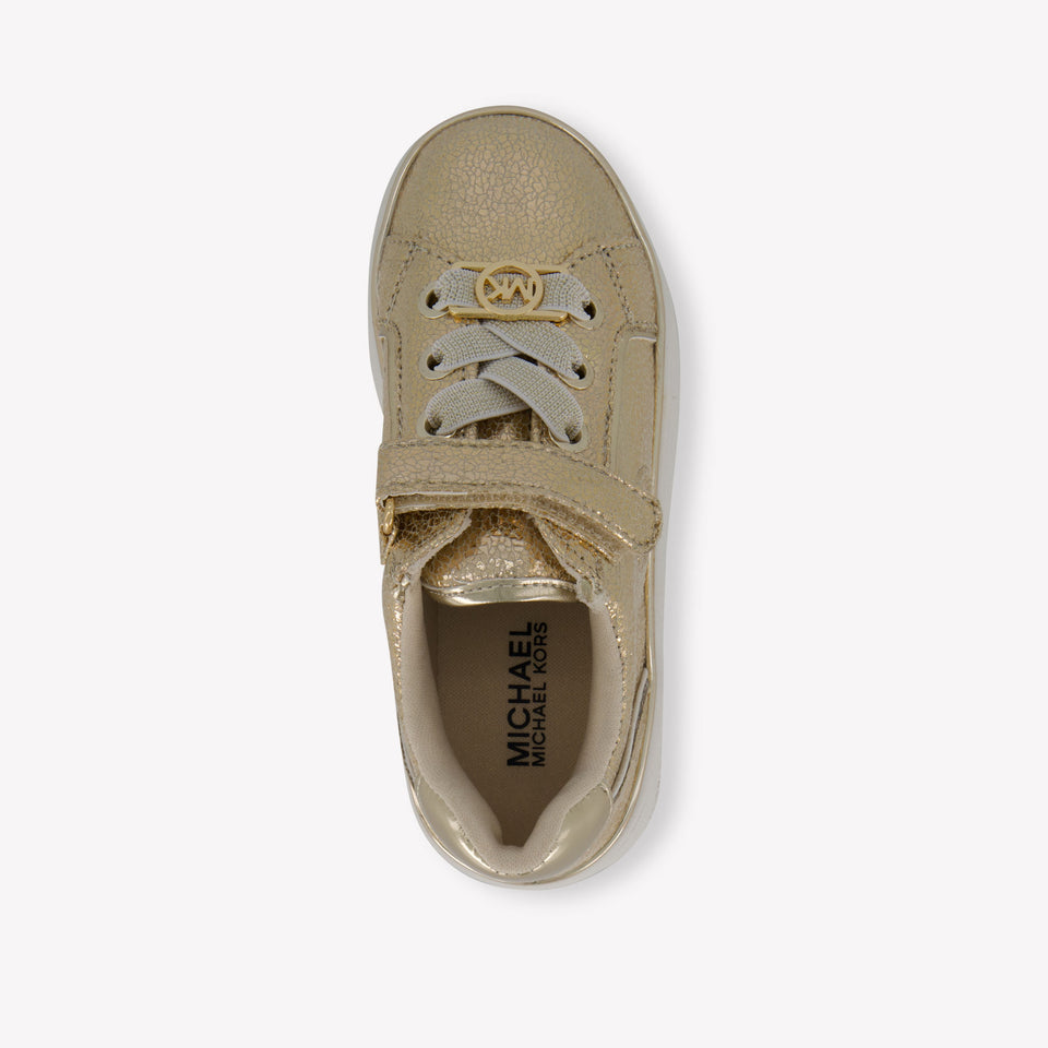 Michael Kors Jem Mccla Ps Girls Sneakers  Gold