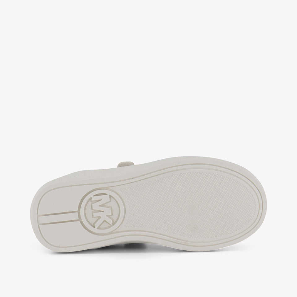 Michael Kors Jem Scotty Ps Girls Sneakers  Offwhite