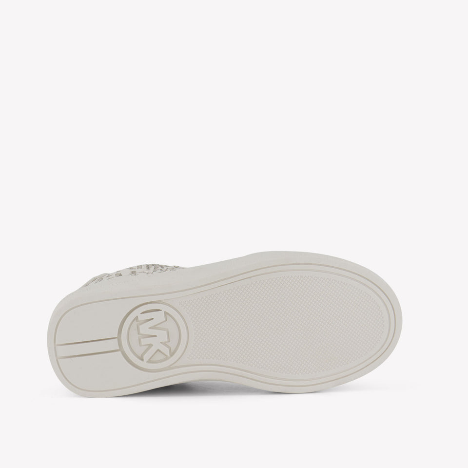 Michael Kors Meisjes Sneakers In Off White