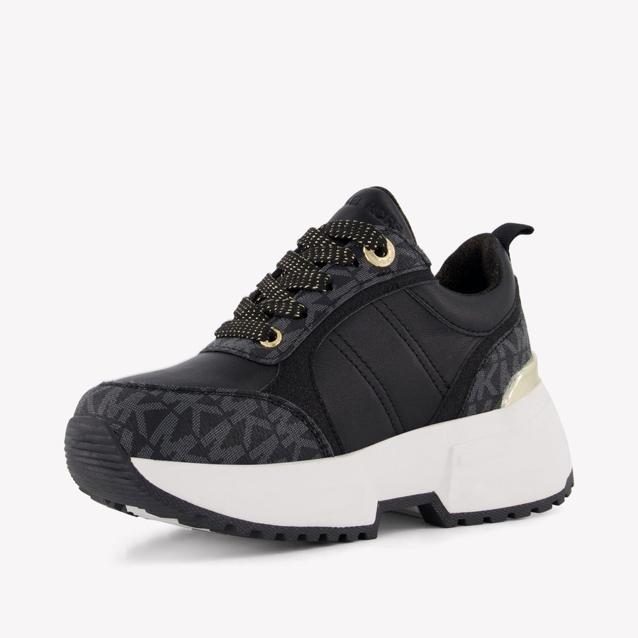 Michael Kors Cosmo Meyers Girls Sneakers  Black
