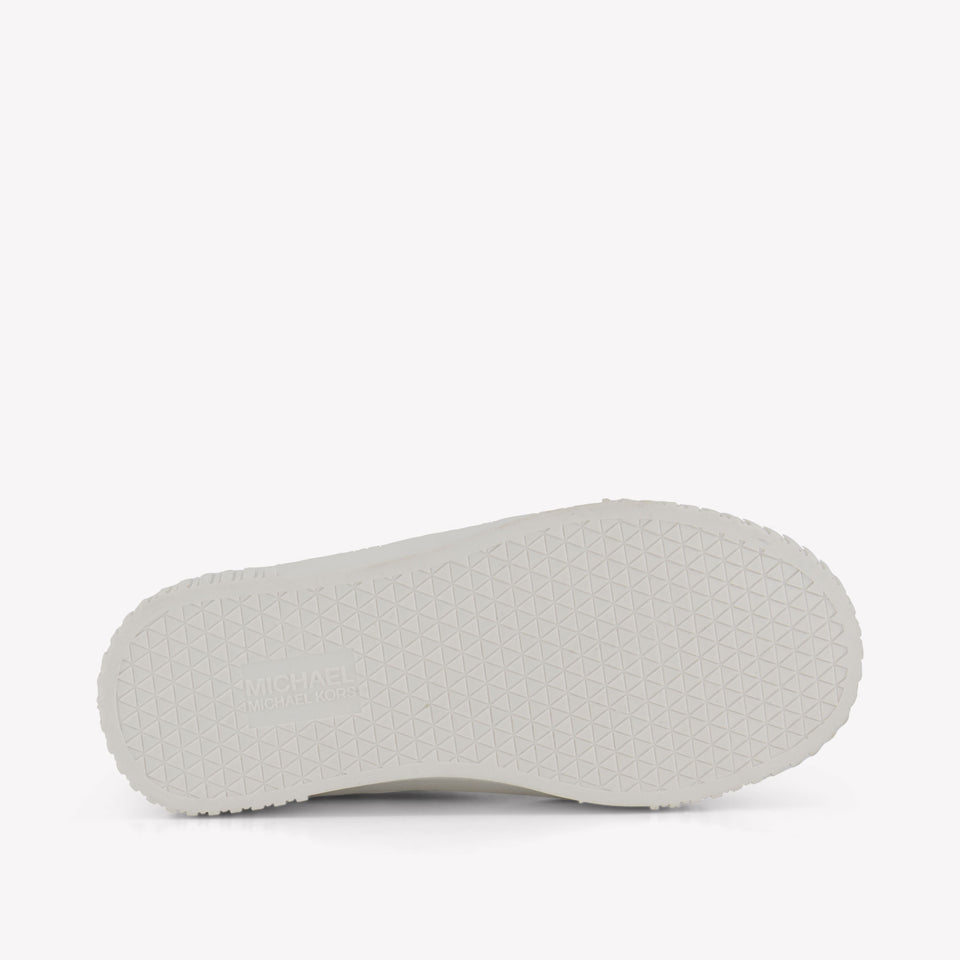 Michael Kors Shea Split Girls Sneakers  Offwhite