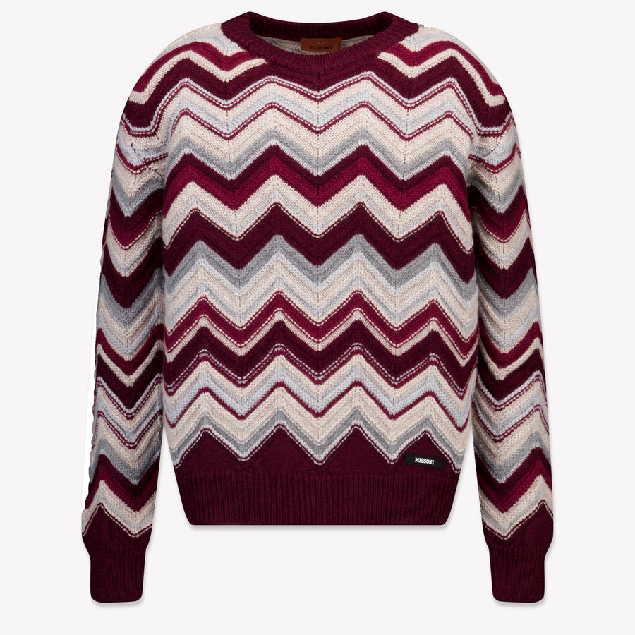 Missoni Boys Sweater in Bordeaux