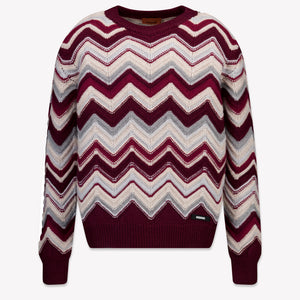 Missoni Kids Boys Sweater  Bordeaux