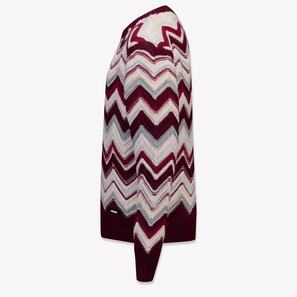 Missoni Kids Boys Sweater  Bordeaux