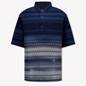 Missoni Kids Boys Polo  Navy