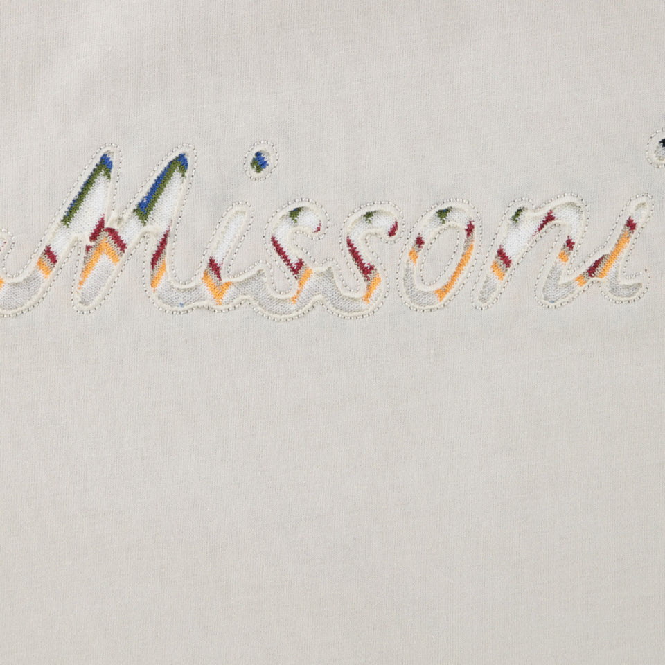 Missoni Kids Boys  T-Shirt Gray