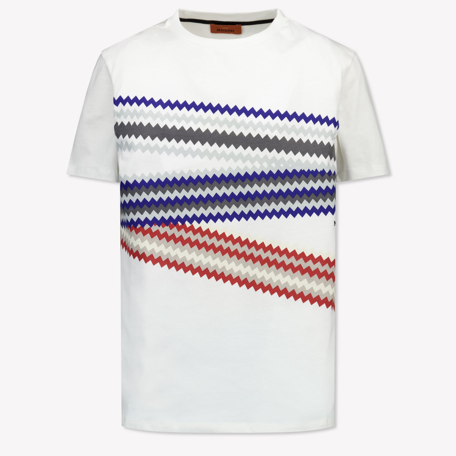 Missoni Kinder Jongens T-Shirt In Wit