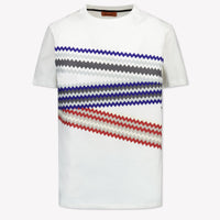 Missoni Kids Boys  T-Shirt White