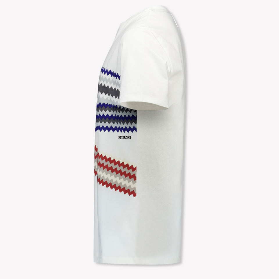 Missoni Kids Boys  T-Shirt White
