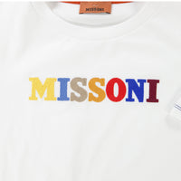Missoni Kids Boys  T-Shirt White