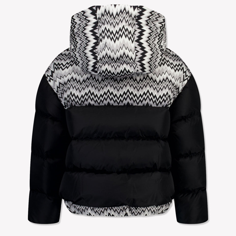 Missoni Kids Girls Winter Coat  Black