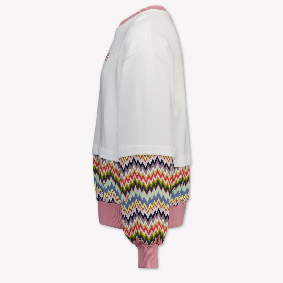 Missoni Kinder Meisjes Trui In Wit