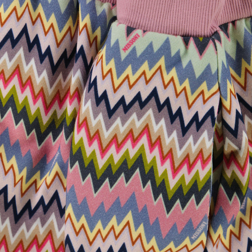 Missoni Kids Girls Skirt Fuchsia