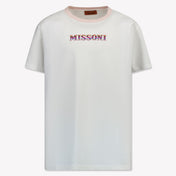 Missoni Kids Girls  T-Shirt White