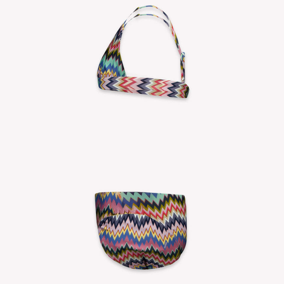 Missoni Kinder Meisjes Zwemkleding In Fuchsia